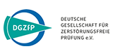 Logo: Deutsche Gesellschaft für Zerstörungsfreie Prüfung e.V. (DGZfP)